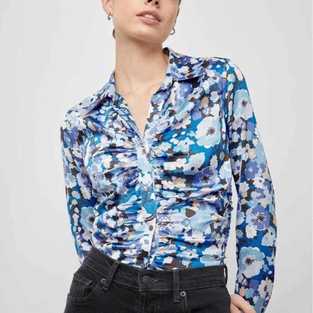 Rail Lisa Top Zinnia slim fit XXS NWT